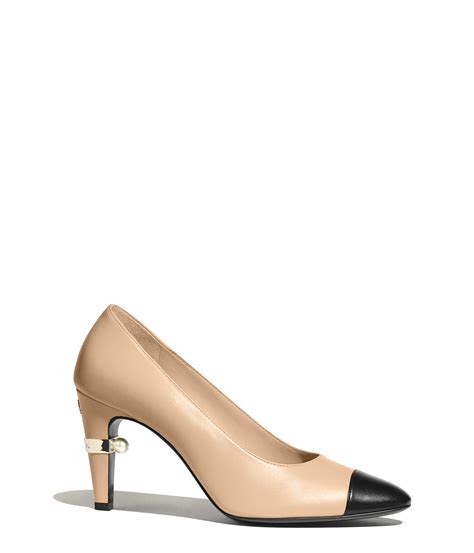 chanel leather pumps|Chanel slingback online shop.